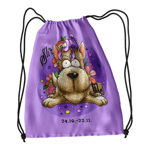 Vak na záda Psí znamení – štír