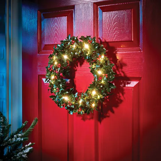 LED cesmínový věnec