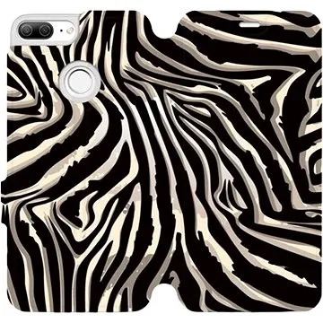 Flipové pouzdro na mobil Honor 9 Lite - VA31P Zebří vzor (5903516086269)