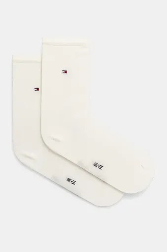 Ponožky s příměsí hedvábí Tommy Hilfiger