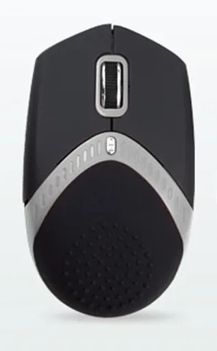 AMEI AM-M101S/Ergonomická/Optická/1 600 DPI/Drátová USB/Černá-stříbrná