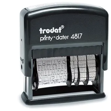 TRODAT 4817 CZ - DATUM + 12 TEXTŮ (000582)