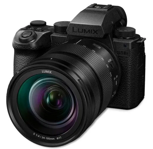 Panasonic Lumix DC-S5 Mark IIx + Lumix S PRO 24-105 mm f/4 Macro O.I.S., 24,2 Mpx, černá