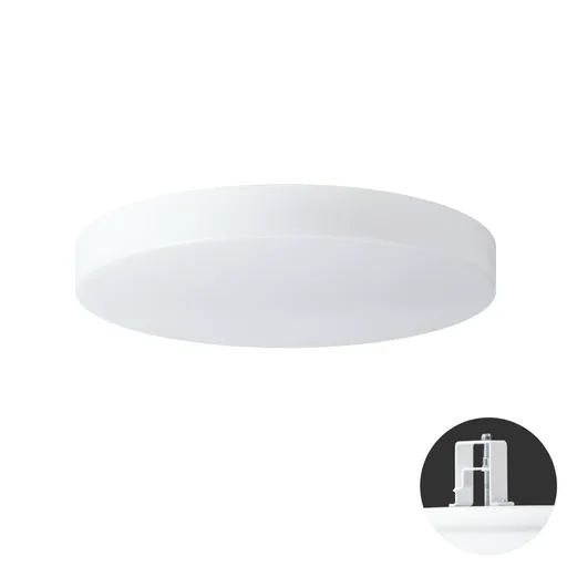 OSMONT DEL68663 DELIA V3 stropní/nástěnné plastové polovestavné svítidlo bílá IP44 4000 K 48W LED