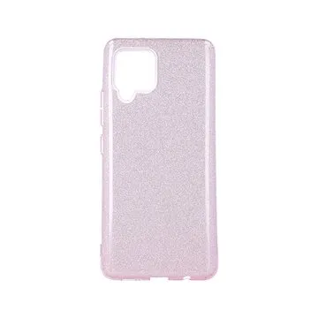 TopQ Samsung A42 glitter růžový 55355 (Sun-55355)