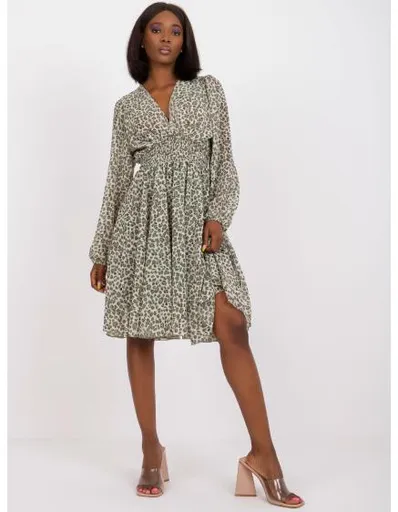 Dámské šaty s potiskem ZULUNA béžové