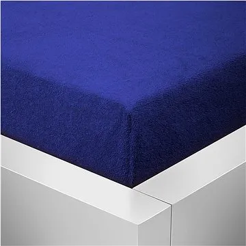 Chanar prostěradlo Froté Top 160x200 cm tmavě modrá (02-17-0004-17-24-020)