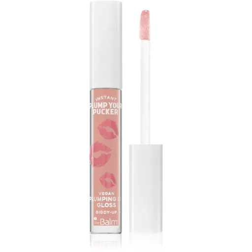 theBalm Plump Your Pucker Lip Gloss lesk na rty pro větší objem odstín Giddy-Up 2.7 ml