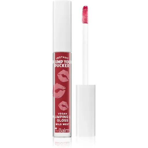 theBalm Plump Your Pucker Lip Gloss lesk na rty pro větší objem odstín Wild West 2.7 ml