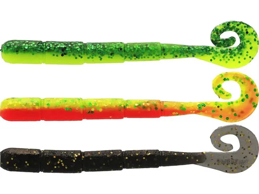 Westin Umělá Nástraha Ned Worm Curltail Dark Water Mix 23,Westin Umělá Nástraha Ned Worm Curltail Dark Water Mix 23