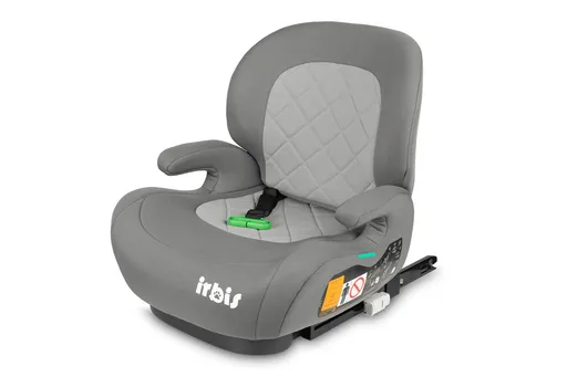 Caretero Podsedák, autosedačka Irbis i-Size 125–150 cm s ISOFIX – grafit
