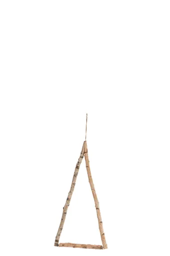 Závěsný vánoční stromeček z větví S - 40*3*80 cm J-Line by Jolipa