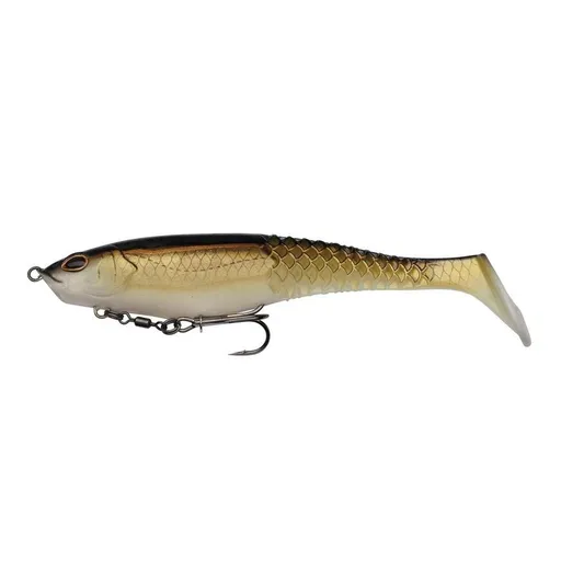 Berkley Gumová nástraha PowerBait Cullshad Shallow Gold Shad,Berkley Gumová nástraha PowerBait Cullshad Shallow Gold Shad