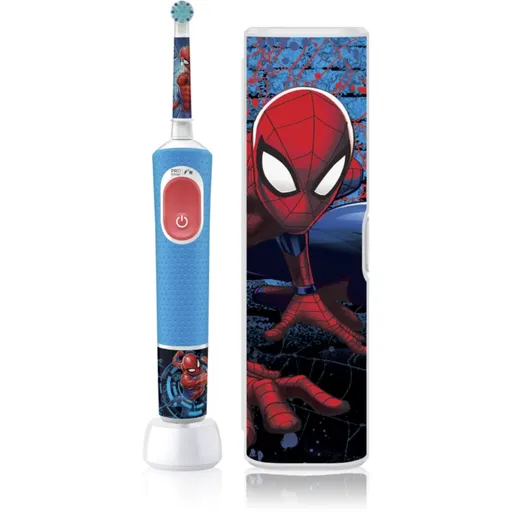Oral-B PRO Kids 3+ Spiderman elektrický zubní kartáček s pouzdrem pro děti 1 ks