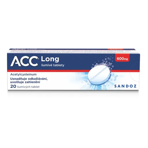 ACC LONG 600 mg 20 šumivých tablet