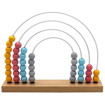 Dřevěné počítadlo pro děti (EN1082)