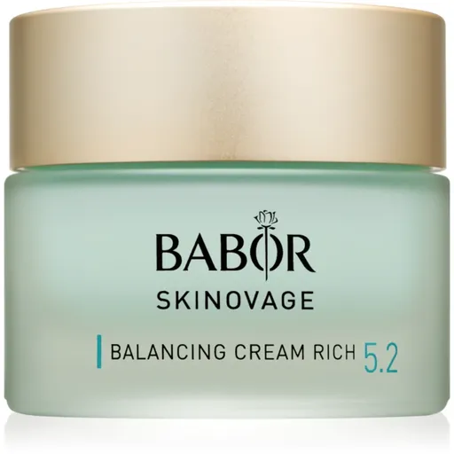 BABOR Skinovage Balancing Cream Rich výživný a hydratační krém pro mastnou a smíšenou pleť 50 ml