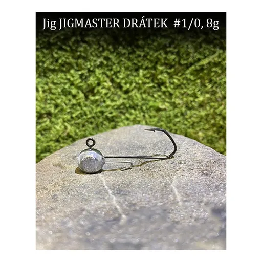Jigovky Jigové hlavičky Jigmaster Drátek vel.1/0 5ks - 18g,Jigovky Jigové hlavičky Jigmaster Drátek vel.1/0 5ks - 18g