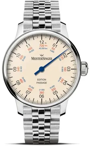 MeisterSinger Edition Passage ED-PASSAGE - Ocelový náramek