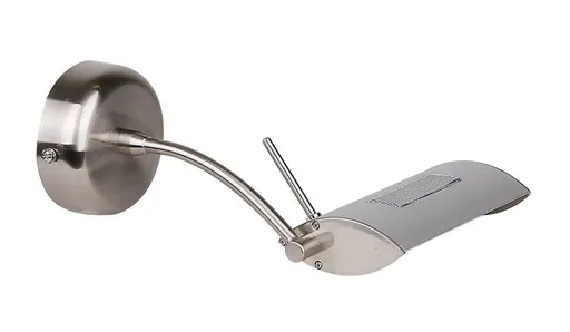 Saténová nastavitelná nástěnná lampa Office