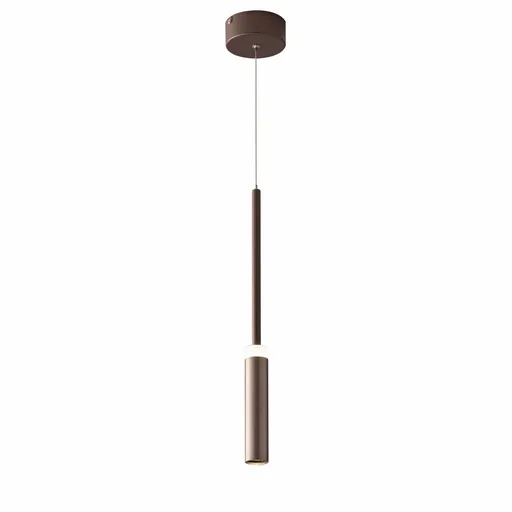FANEUROPE FAN EUROPE Závěsné LED svítidlo CANDLE bronz, 7 W, 720 lm, 4000 K, 140x4 cm