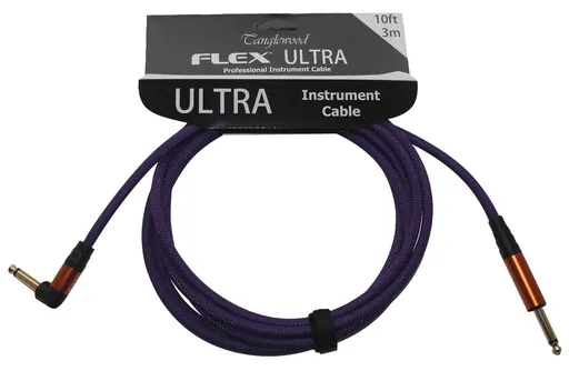 Tanglewood Flex Ultra Cable Blackberry 3 m Angled