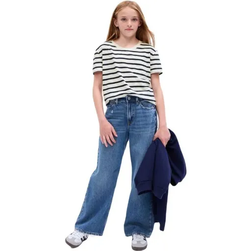 GAP SS POCKET Dívčí tričko, bílá, velikost