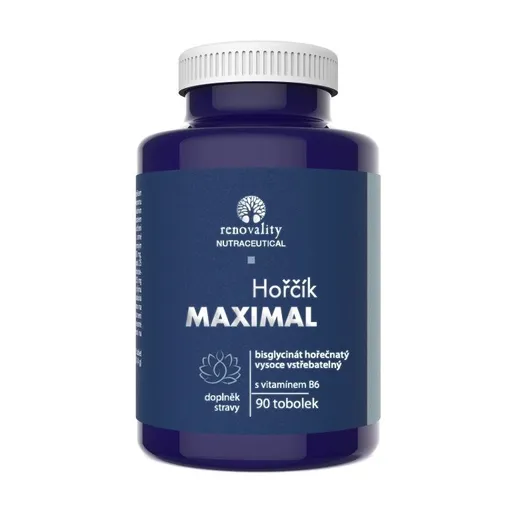 Renovality Hořčík s vitamínem B6 90 tobolek