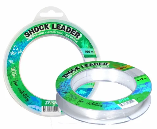 Zfish šokový vlasec vision shock leader 100 m - 0,55 mm 18,40 kg