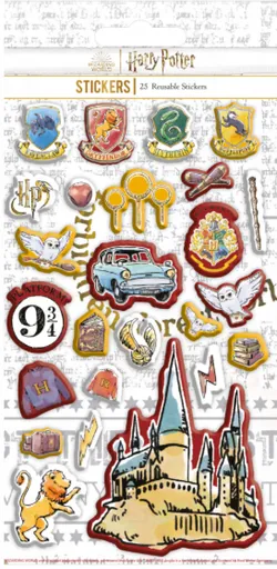 Harry Potter 3D samolepky