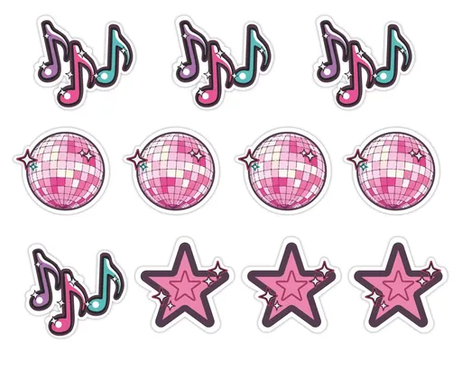 Personal Personalizované zápichy do dortíků - KPop Demon Hunters