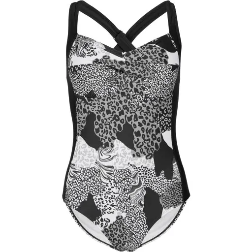 AQUOS RONSA Dámské jednodílné plavky, černá, velikost