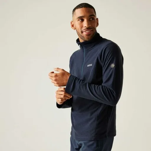 REGATTA OUTDOORS MONTES Pánská mikina, tmavě modrá, velikost