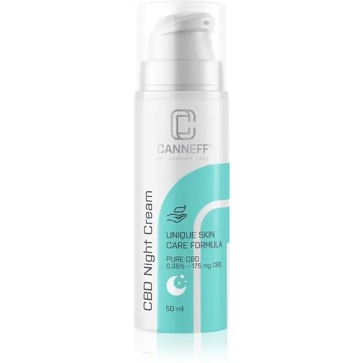 Canneff Balance CBD Night Creme noční krém proti projevům stárnutí pleti 50 ml