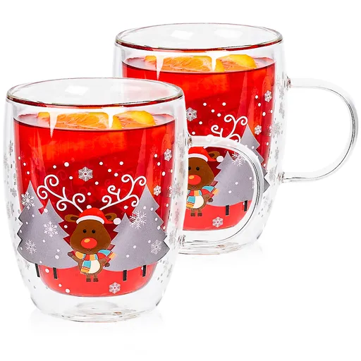 4Home Termo sklenice Mug Reindeer Hot