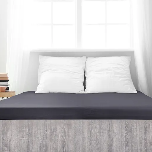 4Home jersey prostěradlo Mako antracit, 90 x 200 cm