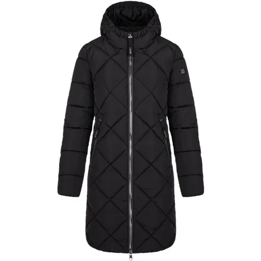 LOAP TALIMA Dámský kabát, černá, velikost