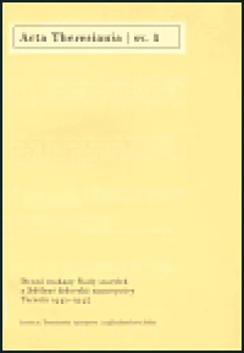 Acta Theresiania 1.