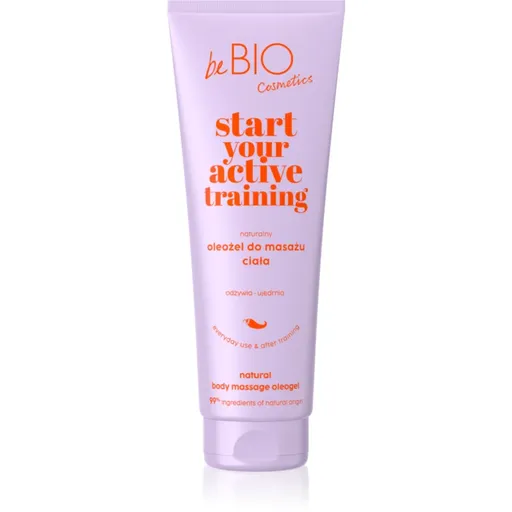beBIO Start Your Active Training regenerační masážní olej 250 ml