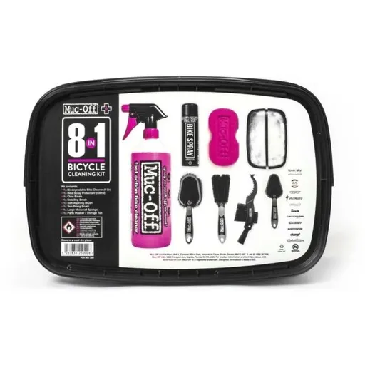 MUC-OFF 8 IN 1 MTB CLEANING KIT Kompletní sada pro péči o MTB kola, dummy, velikost