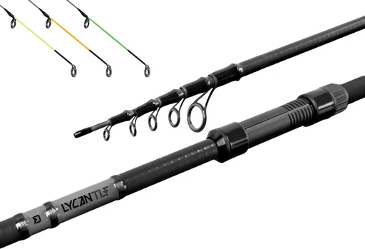 Delphin Prut Lycan TeleFeeder + 3 špičky 330cm 80g,Delphin Prut Lycan TeleFeeder + 3 špičky 330cm 80g