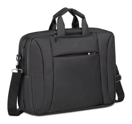 Pánská taška na notebook Riva Case Central 8290 Black charcoal