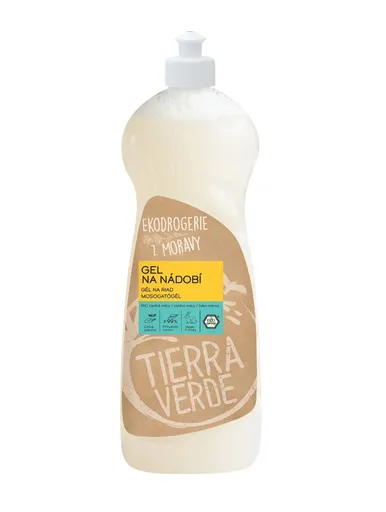 Tierra Verde Gel na nádobí BIO sladká máta 1 l