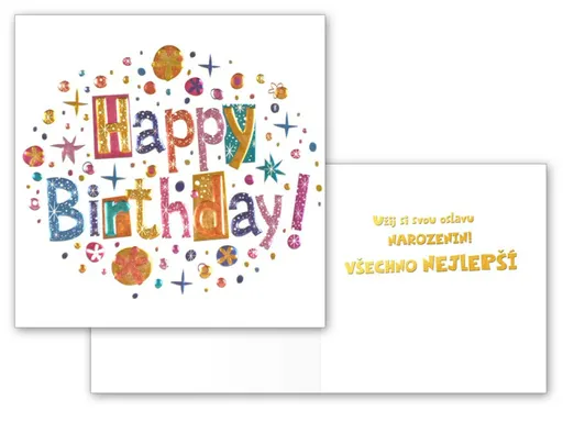 Přání srdečné M77-001 V