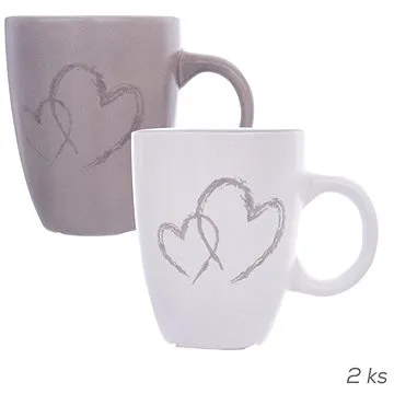 ORION Hrnek ker. DOUBLE LOVE 0,14 l 2 ks ASS (127255)