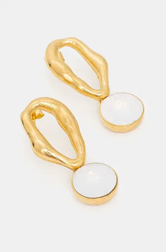 Pozlacené náušnice Forte Forte