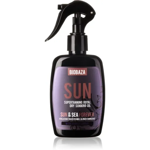 BIOBAZA Sun suchý olej pro podporu opálení 250 ml