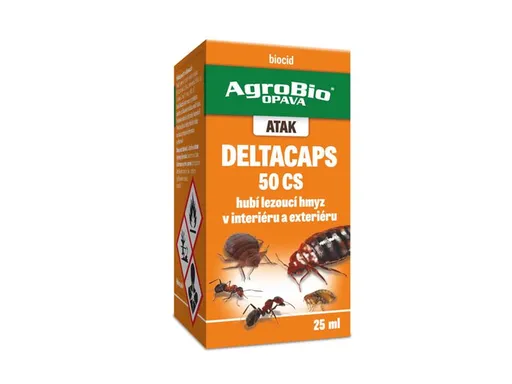 Přípravek proti lezoucímu hmyzu AGROBIO Atak DeltaCaps 25ml