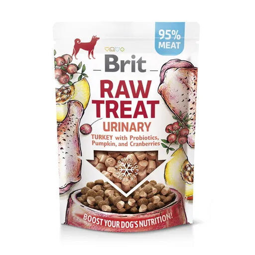 Brit Care Dog RAW TREAT Urinary Freeze-dried treat and topper Turkey 40 g