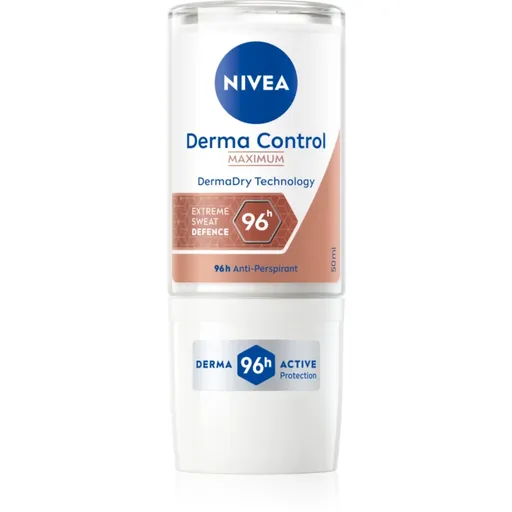NIVEA Derma Dry Control kuličkový antiperspirant 50 ml